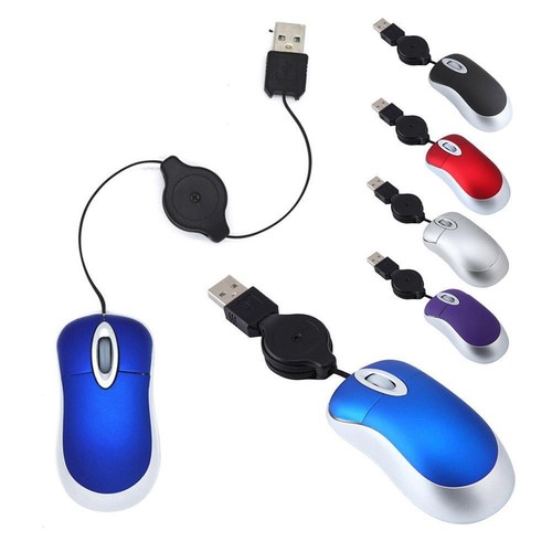 Mini wired mouse Small office children's mouse W2F0