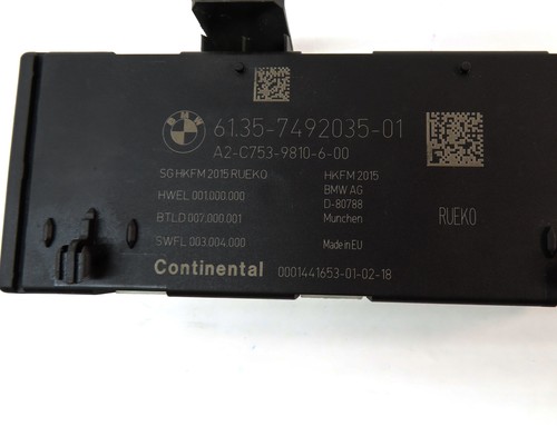 17-20 BMW 3 4 X1 X2 X5 X5M X6 X6M (F30 F32 F48 F15 F16) TRUNK LIFTGATE MODULE - Picture 4 of 5
