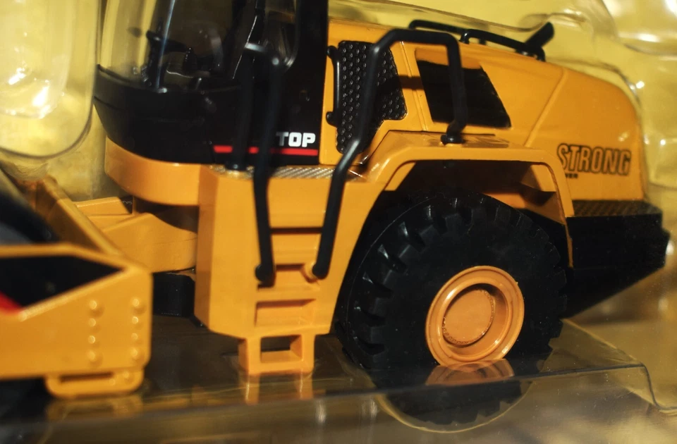 专业 挖掘机 1/50 金属构造公路滚轮 Big Jon Golden 车轮 全新带盒 状况完好 — 第 3/4 张图片