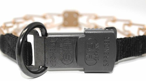 Collar de entrenamiento para perro Herm Sprenger Curogan con hebilla de liberación rápida - Imagen 5 de 28