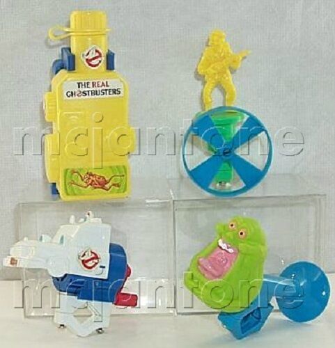 JUEGO MIP 4 + U-3 McDonald's 1992 REAL GHOSTBUSTERS Accesorio Bicicleta Delgado COMPLETO - Imagen 3 de 6