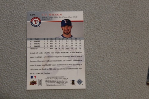 2008 Upper Deck Baseball Card Complete Finish Fill Your List Set U-Pick #601-796 - Picture 102 of 254