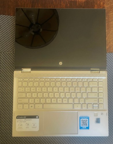 HP PAVILLION X360M i5 10TH GEN CONVERTRIBLE LAPTOP 14m-dw0023dx *parts*repair* - Picture 2 of 8