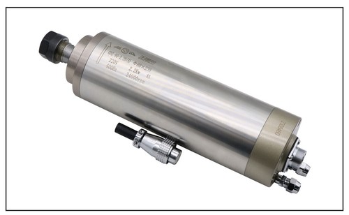 2.2KW Water Cooled Spindle Motor ER20 AC220V 80MM 4PCS Bearings 24000RPM CNC - Picture 11 of 13