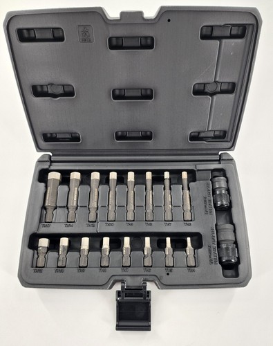 STEELMAN PRO TAMPER PROOF DIAMOND FORCE HEX ALLEN BIT SOCKET DRIVER Set 78783 - Imagen 3 de 3