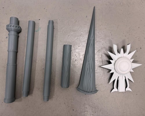 Baldur's Gate 3 - Shadowheart's Spear of Night - 3D Printed Cosplay/DIY Piece - Picture 4 of 6