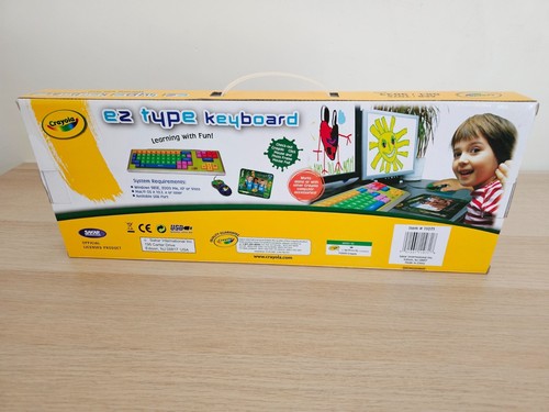 Crayola EZ Type Keyboard USB Plug & Play PC Computer Large Button Keys - Working - Picture 4 of 15