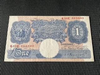 ROYAUME UNI: 1 Pound ND 1940/48 Pick 367 TTB /VF 🔥