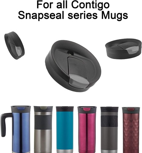 4 Pack Replacement Gasket Contigo Snapseal Byron Travel Mug Silicone Lid Seal R - Picture 5 of 6