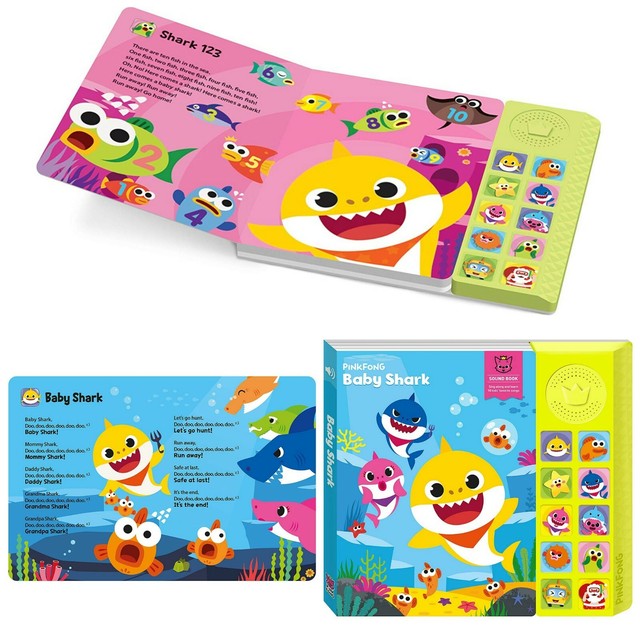 baby shark book with sound