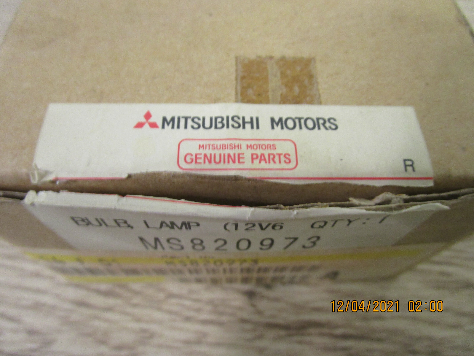 Genuine Mitsubishi OEM MS820973 Headlamp Bulb Philips 9007 | eBay