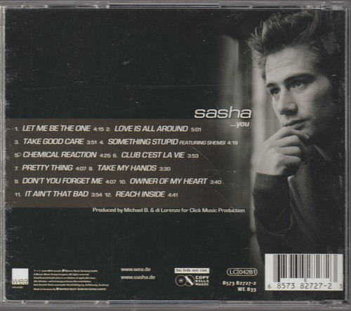 Sasha - ...You [12 Track CD Album, 2000] - Bild 2 von 2
