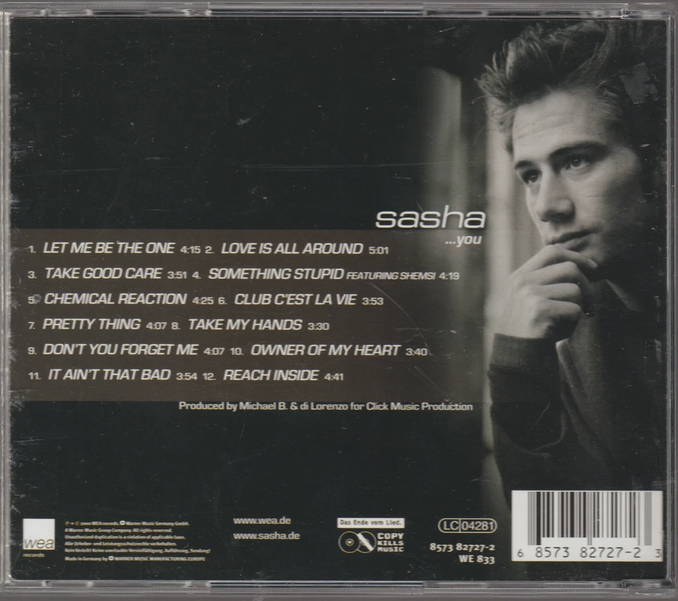 Sasha - ...You [12 Track CD Album, 2000] - Bild 2 von 2