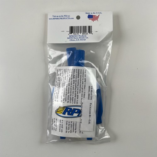 RPM 80465 Blue T/E-Maxx 2.5, 2.5R & 3.3 A-Arms (fits all Traxxas T/E-Maxx) NEW - Picture 2 of 2