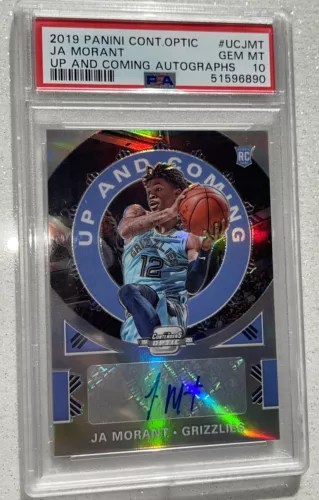 2019-20 Optic Contenders Ja Morant Up And Coming Rookie Auto /125 PSA 10 💎