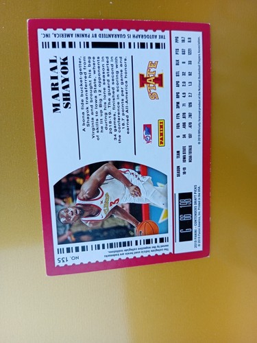 Set of 4 College Tickets 2019 AUTO RC-MARIAL SHAYOK-BENNIE B.-DYLAN W.-DAQUAN J. - Picture 9 of 13
