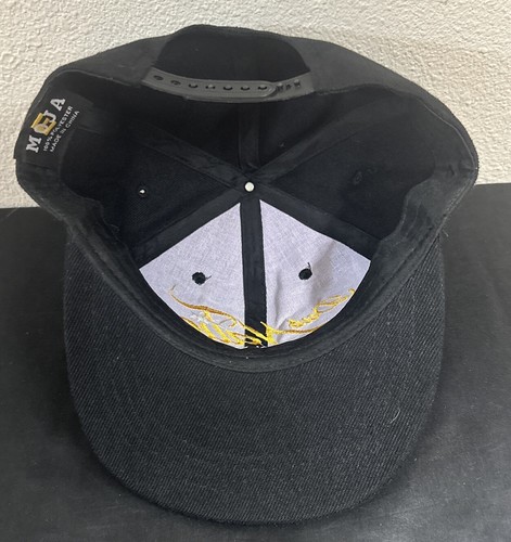 Dub Nation Golden State Black Snapback Hat Cap Unisex Adults - Picture 6 of 7