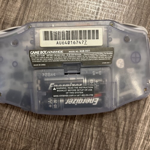 Console Nintendo Game Boy Advance - Clear Glacier - Foto 3 di 5