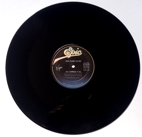 CULTURE CLUB - I'll Tumble 4 Ya/Man Shake Vinyl 12" Single 1983 Epic 49-03913 - Imagen 3 de 6
