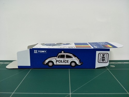 REPRODUCTION BOX for Tomica Blue Box No.F70 Volkswagen Police Car - Picture 2 of 10