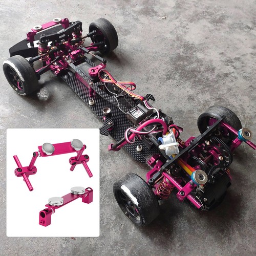 (Pink)Aluminum Magnetic Body Shell Mount Kit For HSP 1/10 R# AP - Picture 9 of 9