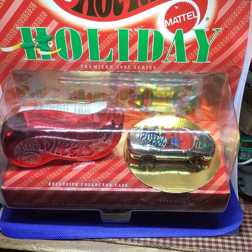 Chevrolet Camaro Vintage Hot Wheels Holiday Premiere 1995 Series Cromo - Imagen 3 de 4