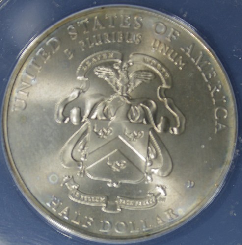 2013-D ANACS MS-68 5 STAR GENERALS COMMEMORATIVE HALF DOLLAR (2430629) - Picture 4 of 4