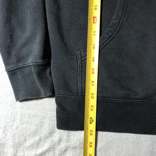 North Face Hoodie Mens Medium Faded Black Berkeley California Drawstring - Picture 6 of 7