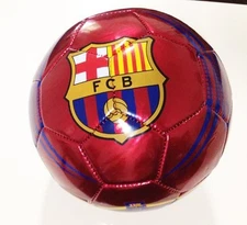 FC BARCELONA Soccer Ball Size 5 Authentic Official- RED FCB Futbol [Toy]
