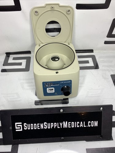 LW Scientific ZIPocrit Centrifuge ZO-1 4 Tubes Portable  w/ Manual  WARRANTY - Picture 2 of 12