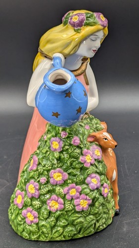 1993 CLAY ART SAN FRANCISCO "MOTHER NATURE SPRING" 9.5" TALL - Picture 9 of 13