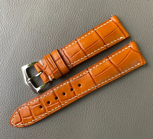 Genuine leather Skin Watch Strap Band size 14 16 17 18 19 20 21 22 23 24 25 26mm - Picture 9 of 13