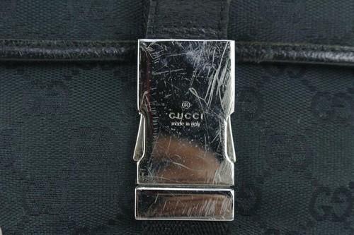 Riñonera Gucci Negra Monograma GG Cintura Bolsa Cinturón 1015g48 - Imagen 2 de 12