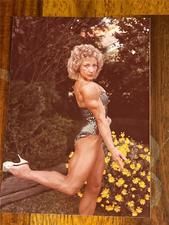Lot of (5) KAY BAXTER female fitness bodybuilding muscle PHOTOS eBay