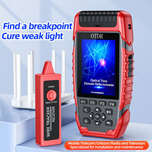 SKL/S-900D OTDR-APC/UPC 1310/1550nm LS/OPM/30mW-VFL/RJ45/SM Test fibra ottica - Foto 3 di 18