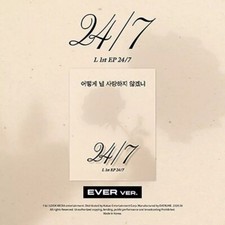 INFINITE KIM MYUNG SOO L 24/7 1st EP Album EVER Ver/QR Card+Accordion+Photo Card
