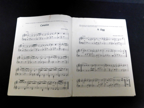Piano Solo "Little Treasury of Recital Classics #1" 1956 Book by Cecily Lambert - Picture 4 of 7
