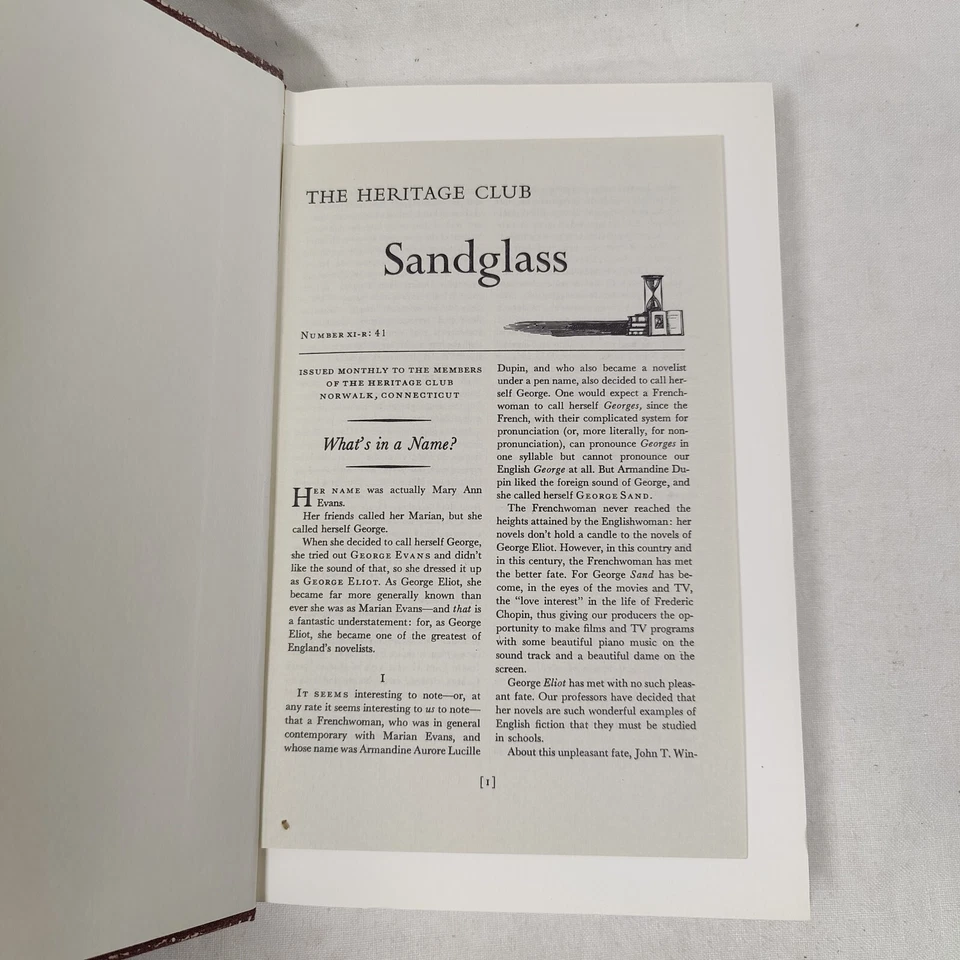 Silas Marner by George Eliot Rare 1963 Vtg Heritage Press Slipcase Illustrated - Image 4 of 4