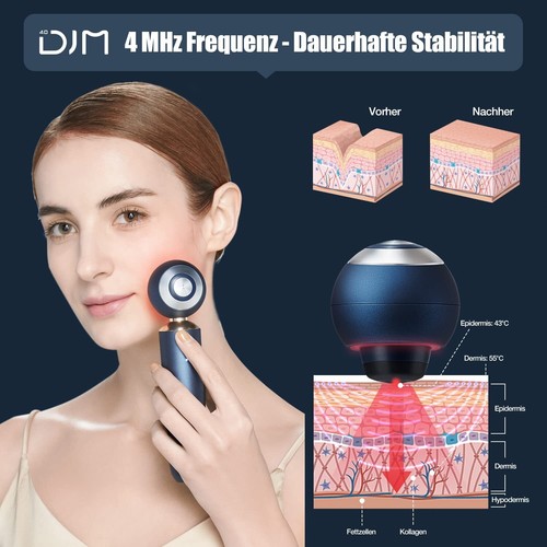 Anti-Aging Mikrostrom Gerät – RF 0,9MHz für Falten & Kollagen Regeneration - Bild 6 von 7