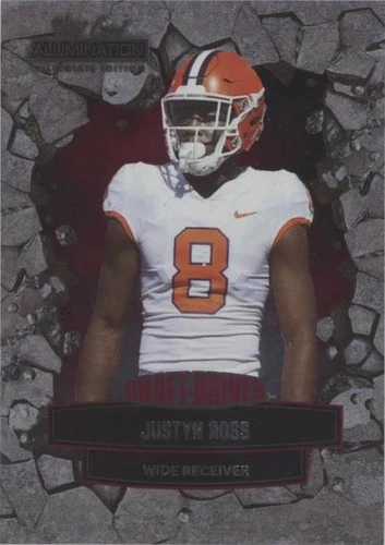 2021 Wild Card Alumination NIL Collegiate Edition Justyn Ross #ANDD-29