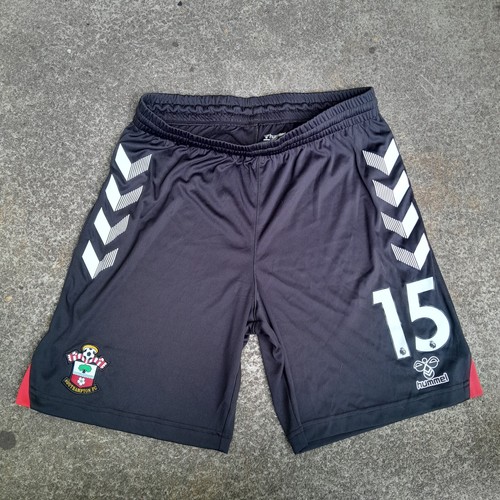 Southampton 2021-22 Home Player Issue Football Shorts Medium Herren, Saints.
