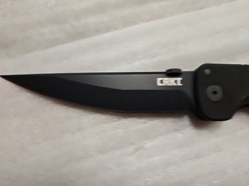 CRKT Williams Otanashi Noh ken 2906 Folding Knife 4.5" Blade Black G-10 - Picture 5 of 10