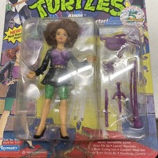 Playmates Toys Teenage Mutant Ninja Turtles April Ravishing Reporter Unpunched