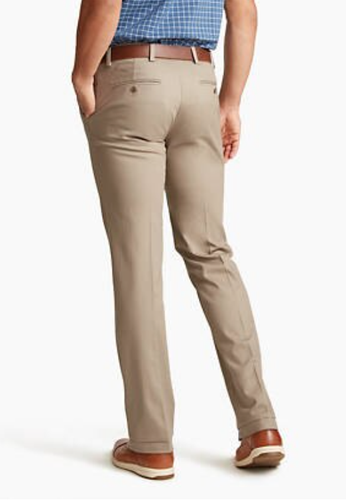 Pantaloni Dockers Signature kaki taglio dritto Lux cotone - 42X30 kaki marrone - Foto 3 di 3
