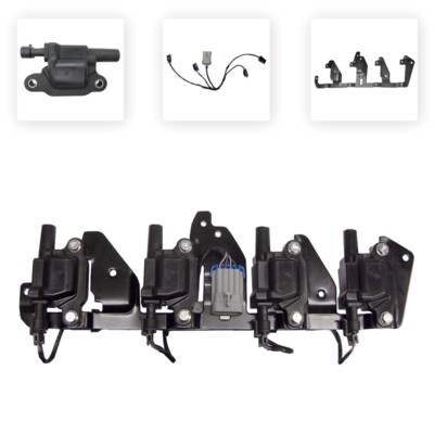 New OEM Ignition Coil + Bracket + Harness Pack For LS2 LS3 LS4 LS7 Engines