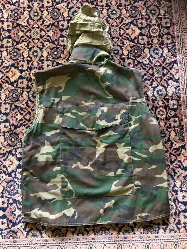 Rothco Camo Ranger Army Vest Boys Sz Large Men’s S Pockets Hood - Image 2 of 4