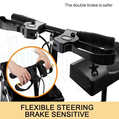 10 inch Knee Walker Scooter Mobility Walking Equipment Alternative Crutches AU - Picture 7 of 14