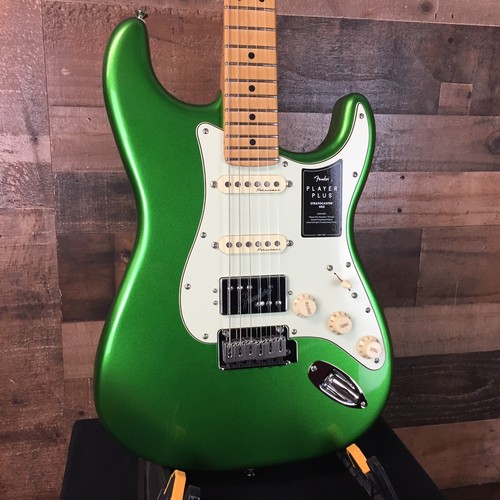 Fender Player Plus Stratocaster HSS Cosmic Jade, Gig Bag, Free Ship, 590 - Picture 3 of 11