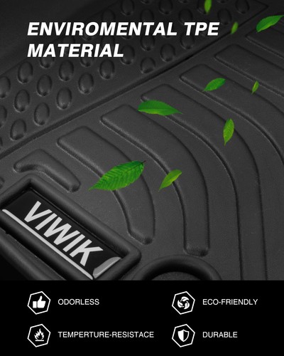 Juego completo de revestimientos de alfombrillas para todo clima Honda CRV CR-V 2017-2021 único TPE - Imagen 5 de 8