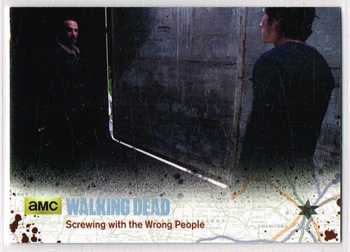 Cryptozoic ☆ WALKING DEAD SEASON 4 PART 2 - SILVER PARALLEL #/99 ☆ Cards - Picture 29 of 29